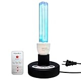 BAIMNOCM UV Light, UVC Lamp with E26 Base and Remote Control, UV-C Light Bulb 25 Watts Indoor Use, 1 Count