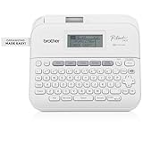Brother P-Touch PT-D410 Home / Office Advanced Label Maker | Connect via USB to Create and Print on TZe Label Tapes up to ~3/4 inch, White