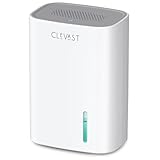 CLEVAST Small Dehumidifier for Home, 30 OZ Mini Quiet Dehumidifiers for Bedroom, Portable Compact Air Dehumidifier for Room, Bathroom, Closet, RV, Camper, House, Baby Nursery with Auto Shut Off
