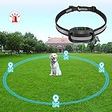 COVONO GPS Wireless Dog Fence, Electric Pet Containment System, Waterproof and Rechargeable Collar, Tone/Vibration/Shock Correction, for Dogs Over 20 Lbs
