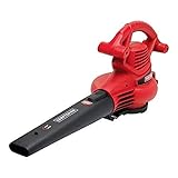 CRAFTSMAN 3-in-1 Leaf Blower, Leaf Vacuum and Mulcher, Up to 230 MPH, 12 Amp, Corded Electric (CMEBL700)