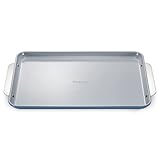 Caraway Non-Stick Ceramic Baking Sheet - Naturally Slick Ceramic Coating - Non-Toxic, PTFE & PFOA Free - Perfect for Baking, Roasting, and More - Large (18" x 13") - Slate