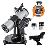 Celestron – StarSense Explorer 114mm Tabletop Dobsonian Smartphone App-Enabled Telescope – Works with StarSense App to Help You Find Nebulae, Planets & More – iPhone/Android Compatible