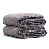 Chemical Guys Woolly Mammoth Large, Super Absorbent and Soft Microfiber Towels for Cars, Gray (36 x 25 inches) 2-Pack