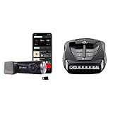 Cobra Smart Dash Cam (SC 100) - Full HD 1080P Resolution & RAD 480i Laser Radar Detector – Long Range Detection, Bluetooth, iRadar App, LaserEye Front and Rear Detection, Next Gen IVT Filtering, Black