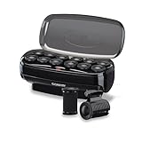 Conair Hot Rollers Hair Curlers for Long, Medium and All Hair | Heated Rollers with Hair Roller Clips Included | 1 1/2-inch Rollers | Amazon Exclusive