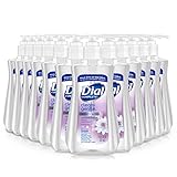 Dial Complete Clean + Gentle Antibacterial Liquid Hand Soap, Waterlily, 7.5 fl oz (Pack of 12)