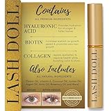 Eyelash Growth Serum Lash Serum For Eyelash Growth Made With Natural Ingredients & Hyaluronic Acid, Biotin, Collagen | Lash Growth Serum & Eyebrow Growth Serum by PeachyandMore