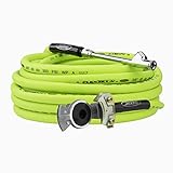 Flexzilla Truck Tire Inflator Kit with 3/8 in. x 50 ft. Hose, Heavy Duty, Lightweight, Hybrid, ZillaGreen - HGH2-FZ