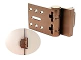 FlipLok High Security Door Lock - 10X Stronger Than a Deadbolt, Keypad Lock, Bronze, Keyless