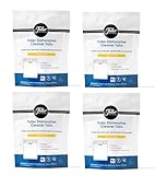 Fuller Dishwasher Cleaner Tabs - Lemon Scent | Powers Away Limescale, Grease & Mineral Build-Up | 24 Tablets - 24 Month Supply | Septic Safe, Phosphate-Free | For All Dishwasher Types