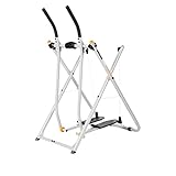 Gazelle Tony Little Pacer Total Body Fitness Workout Exercise Elliptical Glider Supports Up to 250 Pounds with Low Impact Design for Home Gym, Gray