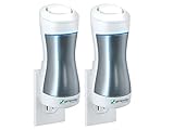 GermGuardian GG1000 Pluggable UV-C Sanitizer and Deodorizer, Kills Germs, Freshens Air and Reduces Odors from Pets, Smoke, Mold, Cooking and Laundry, 2-Pack