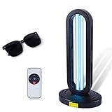 Home Disinfection Device,UV Light Sanitizer with Radar,Ultraviolet Light Sanitizer for Room,Ultraviolet Light with Timing and Remote Control,UVO Light for Dust Mites