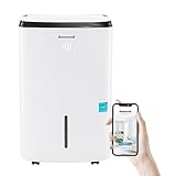 Honeywell 4000 Sq. Ft. Energy Star Smart Dehumidifier for Home Basements & Large Rooms, with WiFi, Alexa Voice Control and Anti-Spill Design - 50 Pint (Previously 70 Pint)