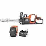 Husqvarna 970601202 350i 42V Power Axe Brushless Lithium-Ion 18 in. Cordless Chainsaw Kit