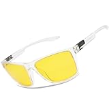 INFI Night Driving Glasses for Men Women Anti Glare Polarized HD Night Vision Yellow Lens