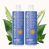 Ingreendients Natural Body Wash With Organic Ingredients - Moisturizing For Dry and Sensitive Skin, Vegan, Cruelty Free, Sulfate Free, Betaine Free (2 x 16 FL. Oz)