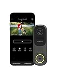 KANGAROO Video Doorbell + Chime | Security Camera Outdoor WiFi | Weatherproof Outside Camera | 2-Way Talk Video Doorbell