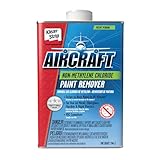 KLEAN-STRIP Aircraft Paint Remover, Professional Grade Paint Stripper for Cars & Metal Surfaces, VOC Compliant, 1 Quart