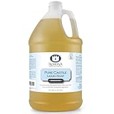 La Almona - Pure Castile Liquid Soap, UNSCENTED, 1 Gallon - Multipurpose: Hands, Face, Body, Laundry, Dishes & More - For Sensitive Skin, All-Natural Ingredients, Fragrance Free