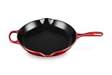 Le Creuset Enameled Cast Iron Signature Iron Handle Skillet, 11.75" (2-3/8 qt.), Cerise