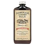 Leather Milk Conditioner and Cleaner for Furniture, Cars, Purses and Handbags. All-Natural, Non-Toxic Conditioner Made in the USA. Leather Care Liniment No. 1. 2 Sizes. Includes Premium Applicator Pad