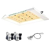 MARS HYDRO 2024 TS600 100Watt LED Grow Light 2x2ft Coverage, New Diodes Layout Full Spectrum Growing Lamps for Hydroponic Indoor Plants Seeding Veg and Bloom Greenhouse Fixtures Four for 4x4'