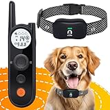 MIMOFPET Wireless Dog Fence System with Training Remote - Up to 3500ft Adjustable Electric Fence for Dogs,Waterproof Dog Training Collar Rechargeable,Pet Containment System for Large Medium Dogs
