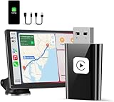 Mini Wireless Carplay Adapter for Apple, 2025 Stable Wireless carplay Adapter Smallest Fast Convert Factory Wired to Wireless CarPlay Dongle Cars for iOS