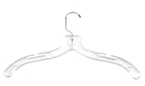 NAHANCO 505 Plastic Dress Hanger, Middle Heavy Weight, 17
