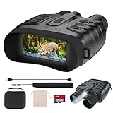 Night Vision Goggles,4K Full-Color Night Vision Binoculars for Adults with 3
