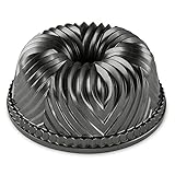 Nordic Ware Bavaria Bundt Pan, 10-Cup, Graphite