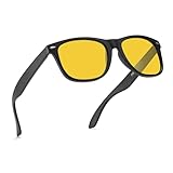 PRIVEL XXL Size Extra Large Polarized Sunglasses155MM for Big Wide Heads Men TR90 Ultralight Durable Night Driving Glasses (PMX007P-12)