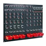 Pegboard kit with Accessories,Includes 2 Pack 16