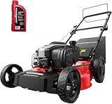 PowerSmart 21" B&S Engine 140cc Self Propelled Lawn Mower - Steel Deck, 6-Height Adjustments, 3-in-1 Mulching Capability
