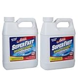 Professor Amos Superfast Drain Cleaner Clears Clogs in Minutes Effective Drain Maintenance for Bathroom, Kitchen, Shower, Bathtubs & Septic Systems Powerful Drain Cleaner Formula (32 oz, Pack of 2)