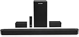 RAINEVERRY 5.1.2 Surround Sound Bar Premium Dolby Atmos Soundbar with Wireless Subwoofer, Bluetooth 5.1, HDMI & Optical - Works with 4K & HD TVs