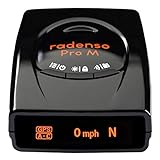 Radenso Pro M Radar Detector with Less False Alerts, Small Size, USA Technical Support, GPS Lockouts