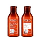 Redken Frizz Dismiss Shampoo & Conditioner Set |Gently Cleanses, Smooths, and Adds Shine | Weightless Long-Lasting Frizz Control | Humidity Protection | Anti Frizz |Sulfate Free