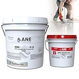 Self Leveling Epoxy Resin Kit – ANE Garage Floor Epoxy Kit Spreads Seamlessly. Durable, Industrial Grade Clear Epoxy Resin for Concrete Floors and Countertops - Clear