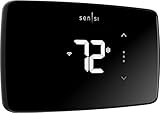 Sensi Lite Smart Thermostat, Data Privacy, Programmable, Wi-Fi, Easy DIY, Works With Alexa, Energy Star Certified, ST25, Most Systems C-Wire Not Required, Except On Heat/Cool Only and Heat Pump System