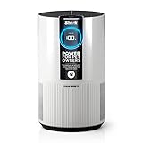 Shark Air Purifier For Home Pets, Allergies, Pet Hair, HEPA Air Filter, 500 Sq Ft, Small Room, Bedroom, Odor Eliminator Clean Sense, Captures 99.98% of Particles, Pet Dander, Fur, Allergens HP102PET