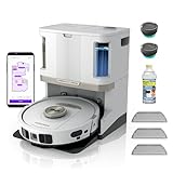 Shark Robot Vacuum & Mop Combo, PowerDetect NeverTouch Pro, Self-Emptying, Self-Refill with Self-Clean Pad Wash & Dry, 60-Day Debris Capacity, 30-Day Refill Tank, 5 PowerDetect Technologies, AV2800ZE