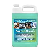 Smart Strip Marine Paint Remover - for Wood, Fiberglass, Metal, & Aluminum Boats & More - Strip Up to 15 Layers of Polyurethane & Acrylic Top & Bottom Marine Coatings - Works Inside & Out - 1 Gallon