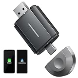 TOGUARDGO Wireless Carplay Android Auto Adapter Plug & Plug, Two Channel Connection, Online Update, for Cars with OEM Android Auto & Wired CarPlay (2016-2024), 10s Auto-Connect