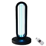 UV Light disinfection Lamp with Ozone for Odor Room Air Purification (Remote Control Included) 99.99% Sanitization Rate White Fluorescent Premium 38W 110V