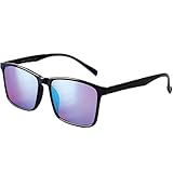 WHNING Men's Colorblind Glasses Red Green Blindness Glasses Both Outdoor and Indoor Use (T3)