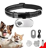 ehomful HD 1080P Cat Camera Collar with Video Record Wireless Mini Sport Cam,Small Action Cameras,Body Camera for Pet Supplies/Stuff,Outdoor/Inoor Birthday Gift no WiFi