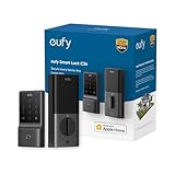 eufy Smart Lock C34, Keyless Entry Door Lock with Apple Home Ecosystem, Built-in Wi-Fi Deadbolt for Front Door or Back, Supports Matter, Apple Home, Alexa, Google Home, SmartThings, Auto Lock